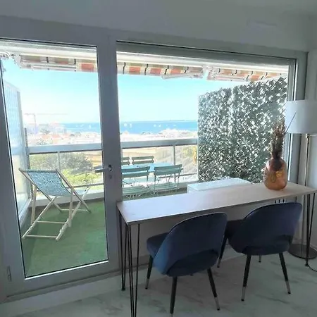 Vue Mer, Climatisation, 10 Min Des Plages Appartamento Antibes